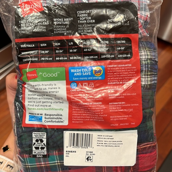 COPY - Men’s Hanes boxers size XXL - Picture 2 of 2